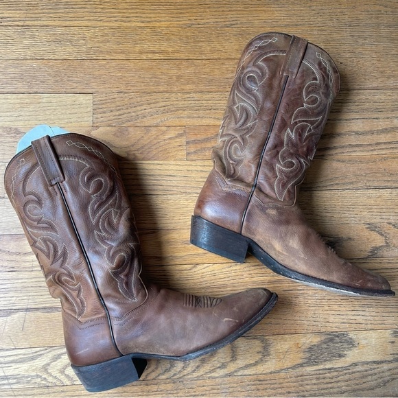 Dan Post Mens Bay Apache 13 Mignon Leather 2159 Size 11 - Picture 6 of 12